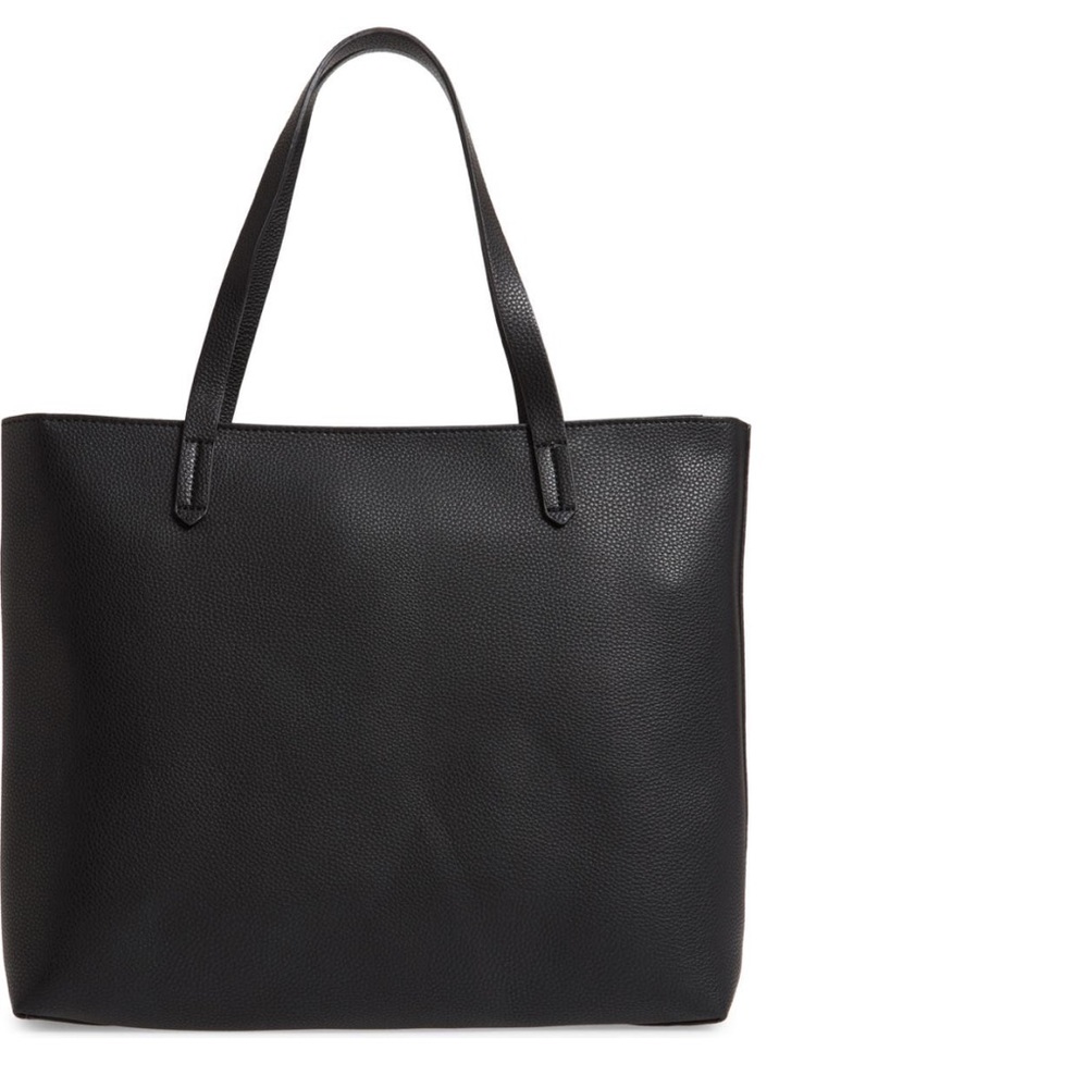 BP. Faux Leather Classic Tote